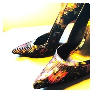 ALDO Floral Stiletto Pumps